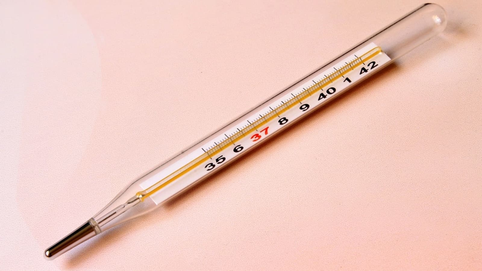 Free thermometer background. File photograph. Foto d'archivio.